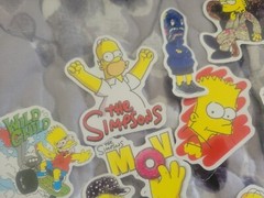 50pcs Simpsons Skateboard Stickers Vinyl Laptop Luggage Decals Dope Sticker Lot