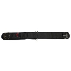 32 In Hilason Western Horse Nylon Straight Saddle Cinch Girth Black Stainless