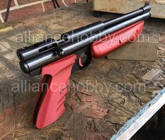 Sparkle Red Fatty Grips Forearm Set + Trigger Shoe Crosman 1377 1322 P1377 P1322
