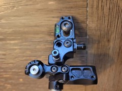 Vapor Trail Gen7X Micro Adjust Arrow Rest, RIGHT HAND, STANDARD, BLACK
