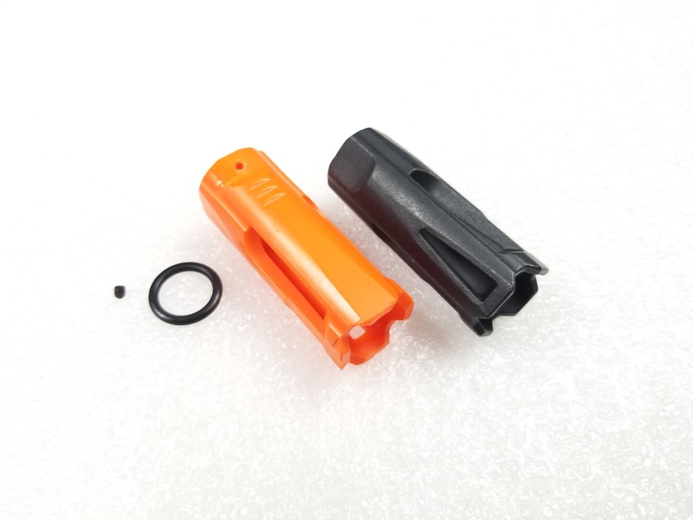 Krytac OEM Orange Safety Tip Set (Metal + Plastic) 14mm CCW