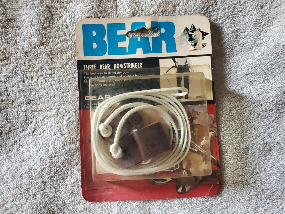 NOS Vintage Bear Archery Three Bear Bowstringer #7850 Archery Hunting Bowhunter