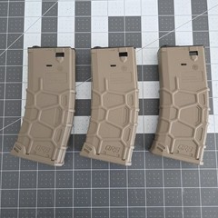 VFC QRS QMAG 300rd Hi-Cap Airsoft M4 AEG Magazine Tan FDE Lot of 3 New