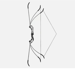 Archery 54″ Recurve Bow / Arrows / Bag for Adult Beginner Hunting Target 20-55lb