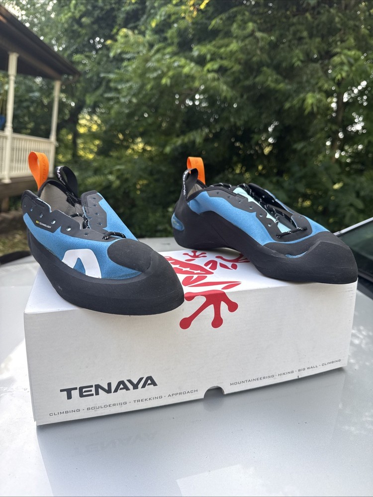 Tenaya Tanta Rock Climbing Shoes M4 Technology Rubber Sole Men’s 11 Women’s 12