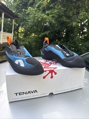 Tenaya Tanta Rock Climbing Shoes M4 Technology Rubber Sole Men’s 11 Women’s 12