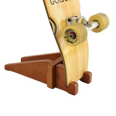 COR Surf Skateboard Floor Stand | Premium Bamboo Skateboard Display Holder | …