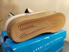 NEW Skate Lakai Shoes Cardiff – White/Gum Suede. US Men’s size 08. Originals.