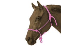 Horse Rope Halter With 7 Ft Lead Rope, Handmade Horse Halter, Free Shipping