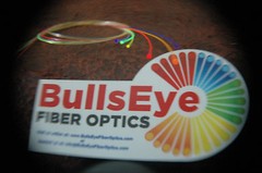 FIBER OPTICS, .25mm BLUE 1 FOOT VIBRANT COLOR TOUGH 4 DAYS