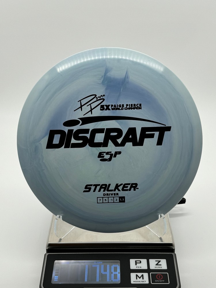 Discraft Paige Pierce 5x Signature ESP Stalker – Pick Color/Scaled Weight