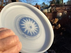 1981 Smithsonian Festival HDX 40 Mold Disc Golf Frisbee Wham-O Whamo (1 of 100)