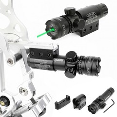 Bow Hunting Light Green Dot Laser Sight Tactical Scope Rail Mount 20mm Bracket