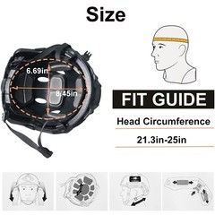 Tactical Airsoft Helmet with Full Face Protective Mask kit for Hunting Cosplay