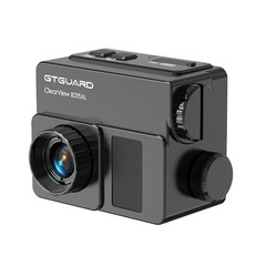 GTGUARD Crossbow Scope Built-In Laser Rangefinder (Black) Range Find Bow Sight