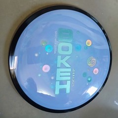 Black Swirly Rim Job ✈️ New Axiom Neutron Bokeh ✈️ Simon Lizotte Special Ed 173g