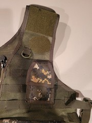 Tippmann Special Op Zip Pro Vest Digi Camo Tacticle Military Accessory w/Pockets