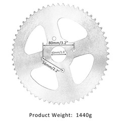 48V 1800W Brushless Motor 420 Sprocket for E Bike Scooter ATV MX650 Quad