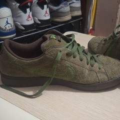 Nike SB Air Classic Green Suede Skate Shoes Men’s US 8 Medium (D)
