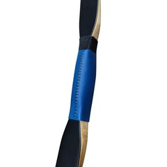 Black Slat 25lb Traditional Bow Handcrafted Laminated One-Piece Recurve