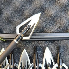 Archery 100 Grain Hunting Broadheads Arrowheads Arrow Heads Tips for Shooting