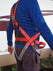Paragliding, Paramotor, Paraglider, kiting ground handling harness w/Carabiners