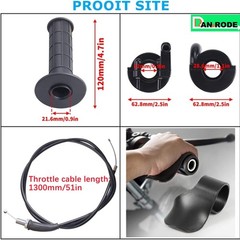 Mini Bike Throttle Assembly Throttle Cable for Coleman 200Cc CT200U MB200 CT200U