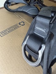 Petzl ASTRO Interational Version Rope Access Harness – Black/Yellow Size 0