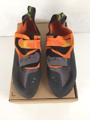 Excellent La Sportiva Mistral Men’s Climbing Shoes, Hawaiian Sun/Lime Punch, M45