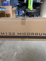 Classic Army M132 HPA Powered Micro Mini Gun Brand New Sealed Box Never Opened!