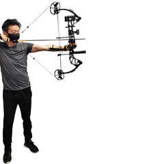 SAS Feud X 30-70 Lbs 19-31″ Compound Bow Pro Package 300+FPS Target Hunting