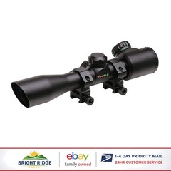 Water-Resistant Crossbow Scope with Non-Reflective Matte Finish for Concealment