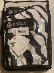 BUCAS SWEET ITCH ZEBRA FLY SHEET W/Full Neck AND Belly Band SIZE 78 new in Bag!!