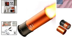 40mm Airsoft Tracer Unit – Reusable Aluminum Shell with RGB Flame Simulation