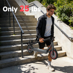 Ladped ADULT ELECTRIC SCOOTER LONG RANGE FOLDING 31KM/H E-SCOOTER URBAN COMMUTER