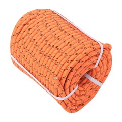 5174 Pounds Orange Black1/2 in ×220′ 48 Stranded Braided Rope Breaking Strength