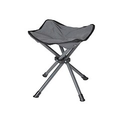 Stansport Apex Deluxe 4-Leg Folding Stool with Carry Case Powder Coated Steel