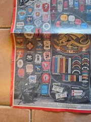 Vintage 1988 POWELL PERALTA BONES BRIGADE Team Skateboard Poster 2 SIDED Hawk