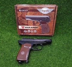 Umarex Legends Makarov .177 BB CO2 Air Pistol, 380 FPS, 16 Rd Magazine – 2252232
