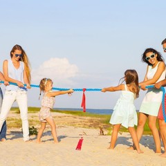 60FT Tug of War Rope for Kids and Adults Field Day Game Outdoor Carnival Games