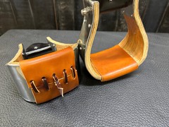 Stainless Monel Bell Stirrups 3″, 4″, 5″ / Ranch Saddle / Roping
