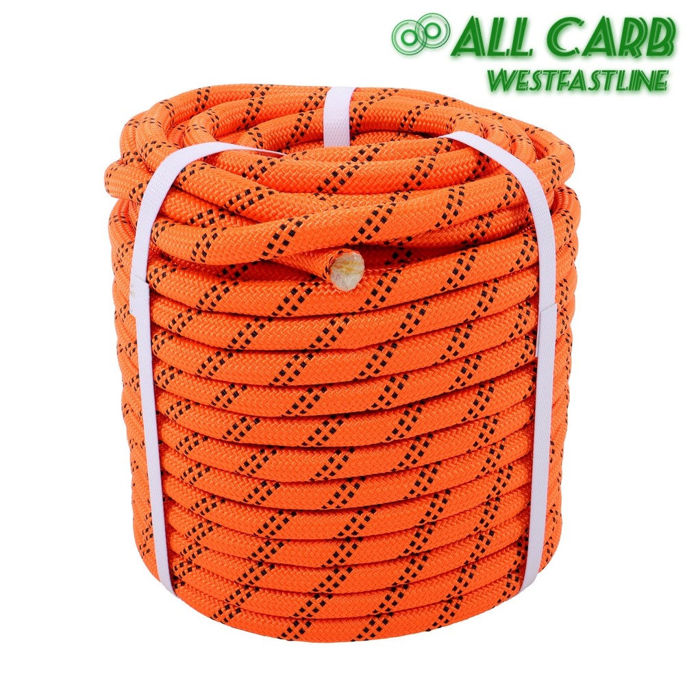 1/2 in×120′ 48 Stranded Braided Rope Breaking Strength 5174 Pounds Hiking Swing