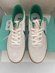 Nike SB Heritage Vulc Low-Top Skate Shoes White US 11 Medium (D)
