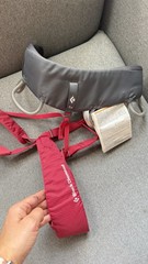 Black Diamond Momentum Harness XS Gray Climbing Belay Adjustable