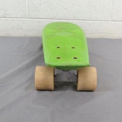 Yocaher Punked City Cruiser New York Skateboard Molded Green Plastic Skateboard