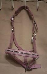 Pink Bling, Padded Nylon Halter, PONY