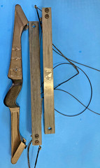 VTG OUTERS ASTRO BLAZER COMPOUND BOW RH ARCHERY PARTS UNASSEMBLED 45-60# EXC 29”