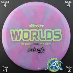 Discraft Z Swirl Zone SS – 2026 Worlds – Scale Weight