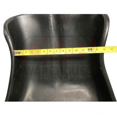 Go-Kart Racing Seat Large Black Renegade Plastic Sprint 13-3/4” Drift Trike