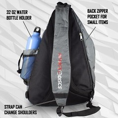 Infinite Discs Slinger Bag – Disc Golf Backpack, 6-12 Discs, Multiple Colors